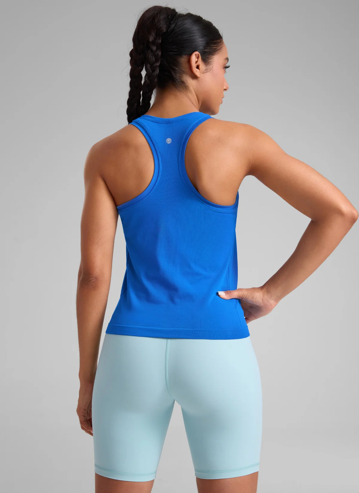 Seamless Racerback Scoop Neck Tank - Image 28