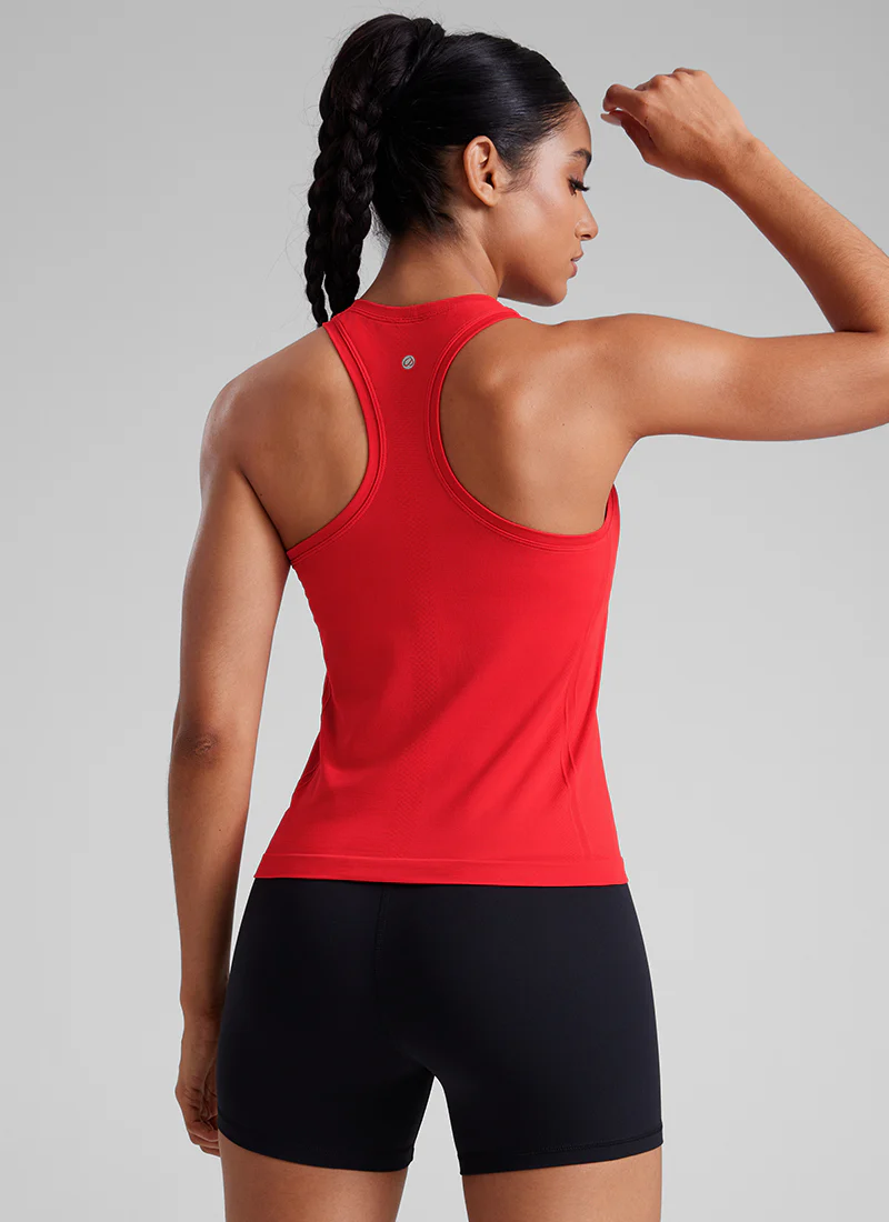 Seamless Racerback Scoop Neck Tank - Image 33