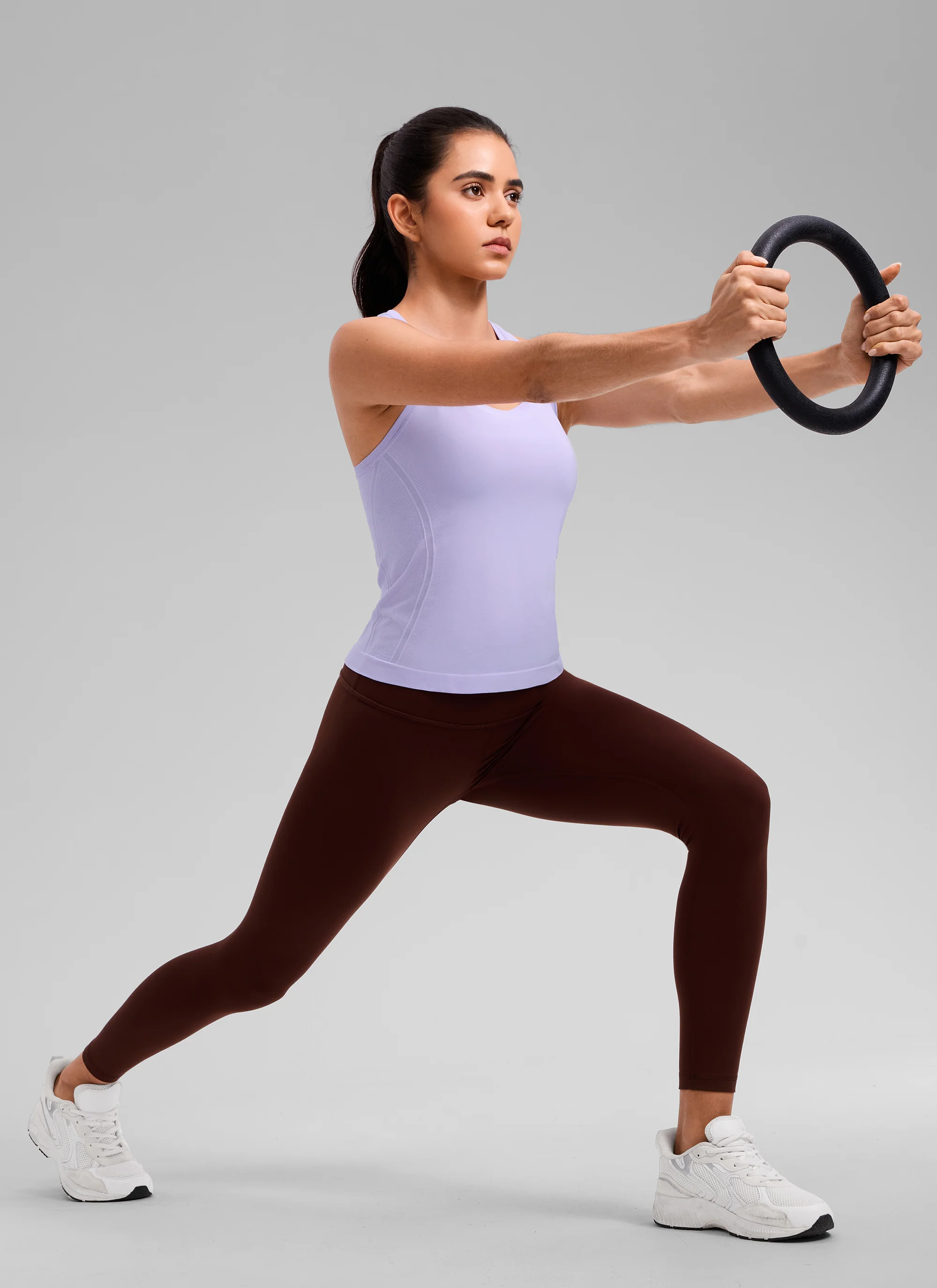 Seamless Racerback Scoop Neck Tank - Image 48