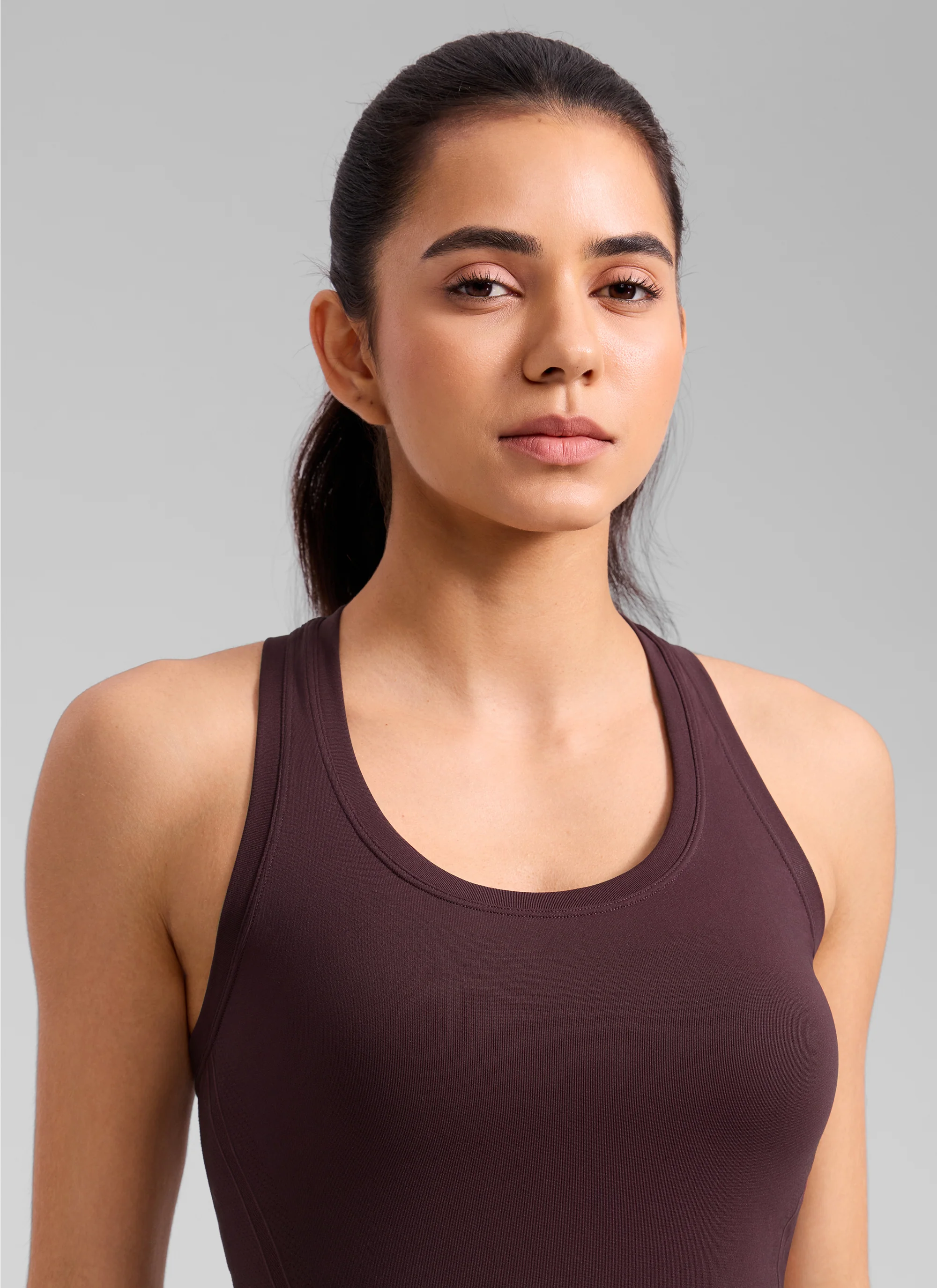 Seamless Racerback Scoop Neck Tank - Image 53