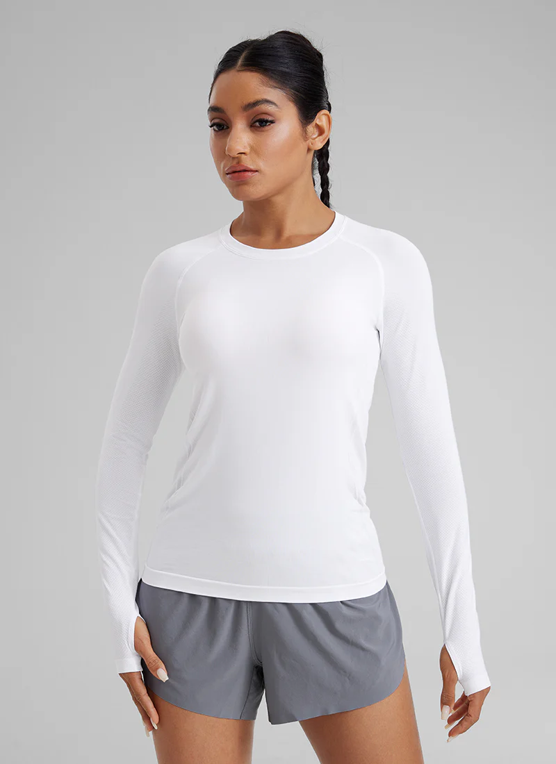 Seamless Crew Neck Long Sleeve - Image 12