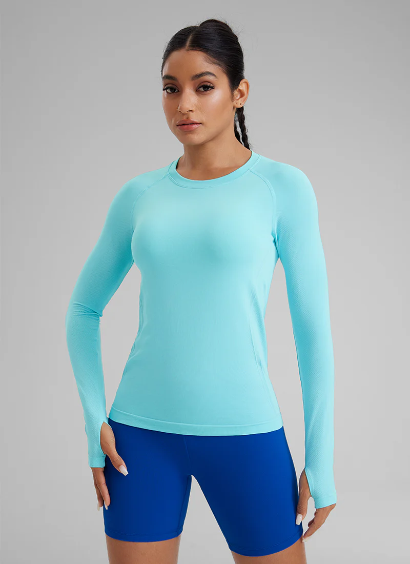 Seamless Crew Neck Long Sleeve - Image 17