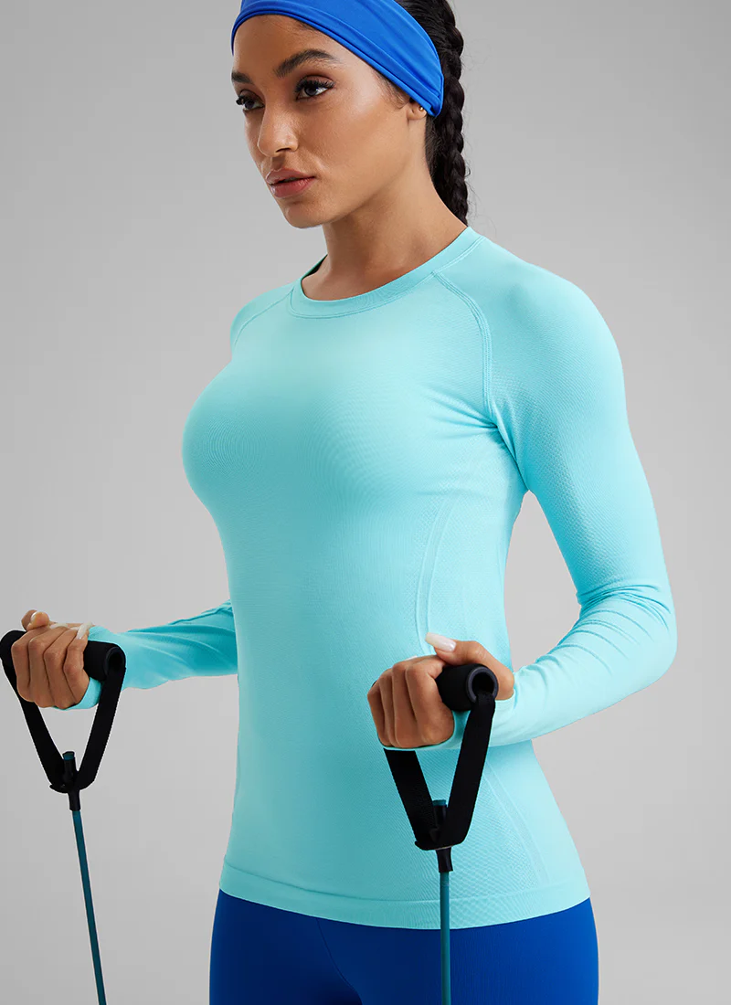 Seamless Crew Neck Long Sleeve - Image 19
