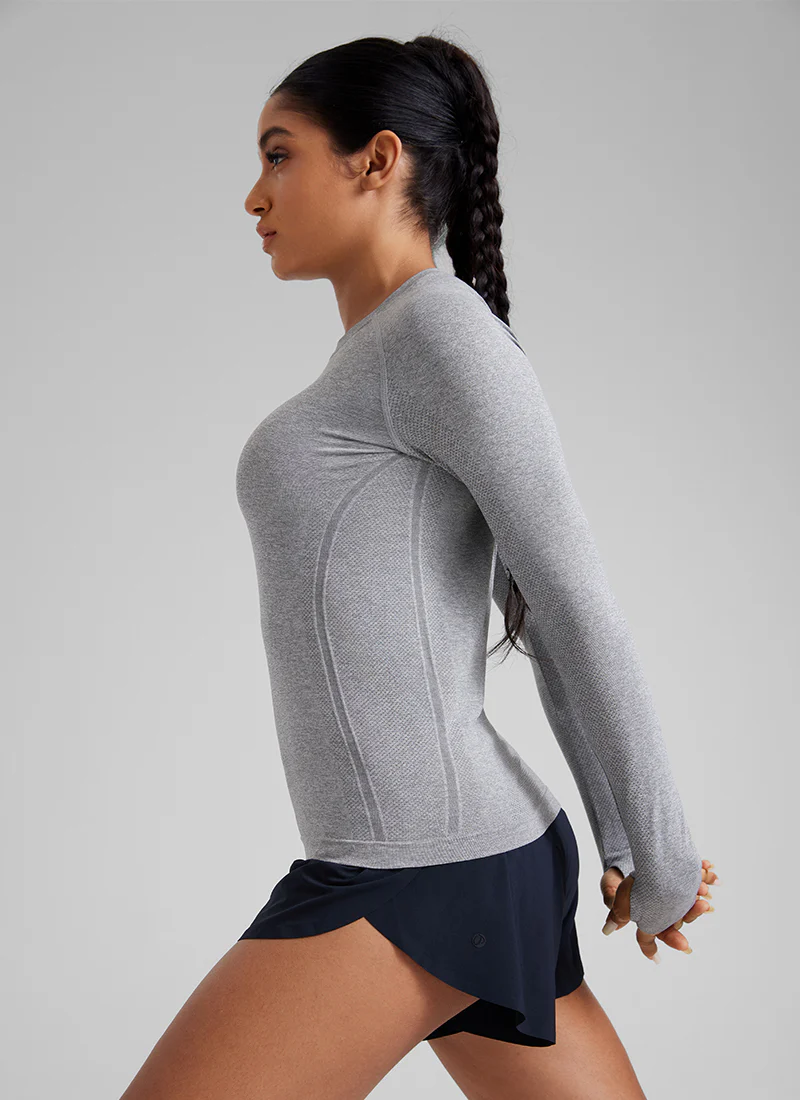 Seamless Crew Neck Long Sleeve - Image 25