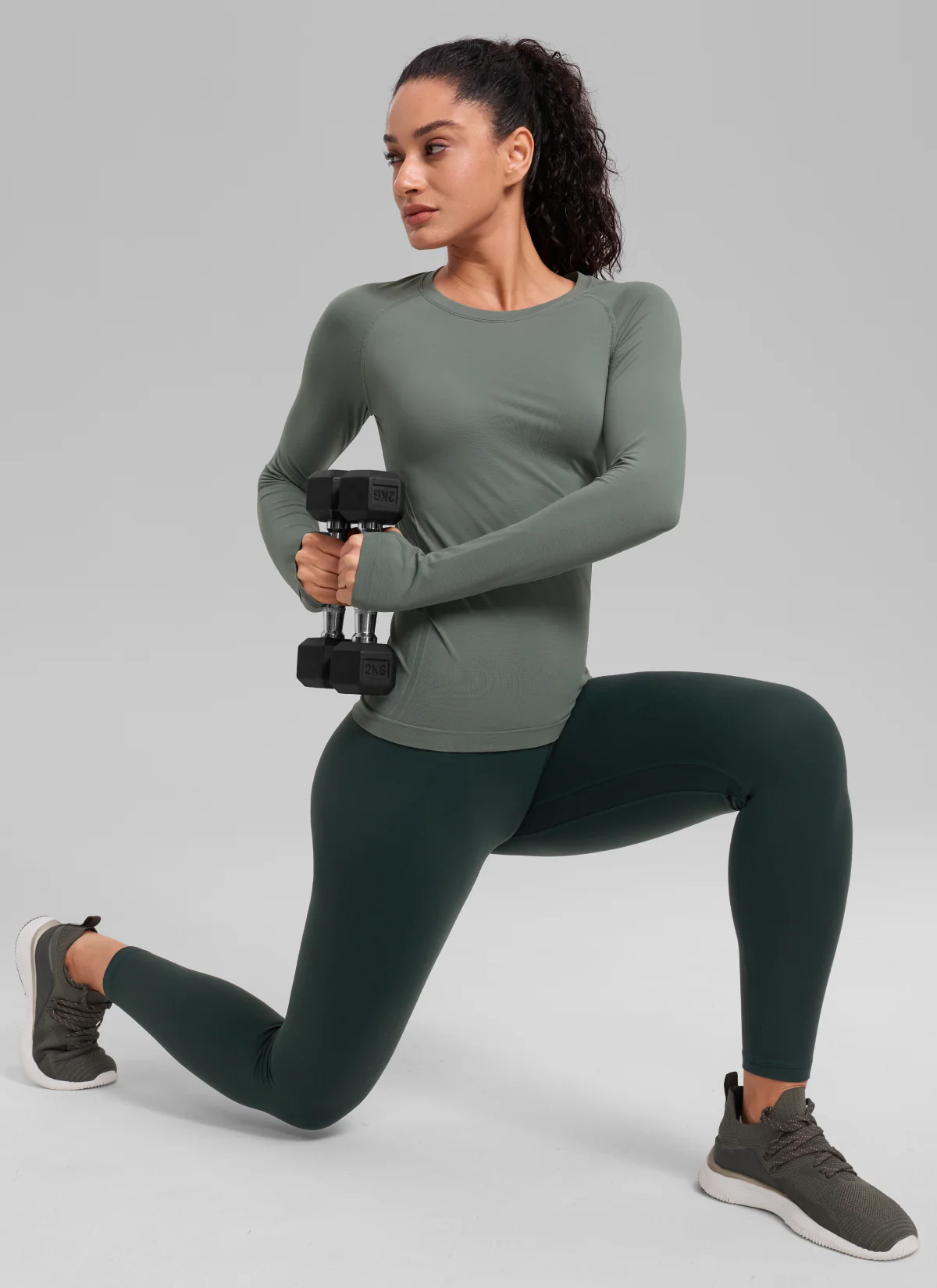 Seamless Crew Neck Long Sleeve - Image 3