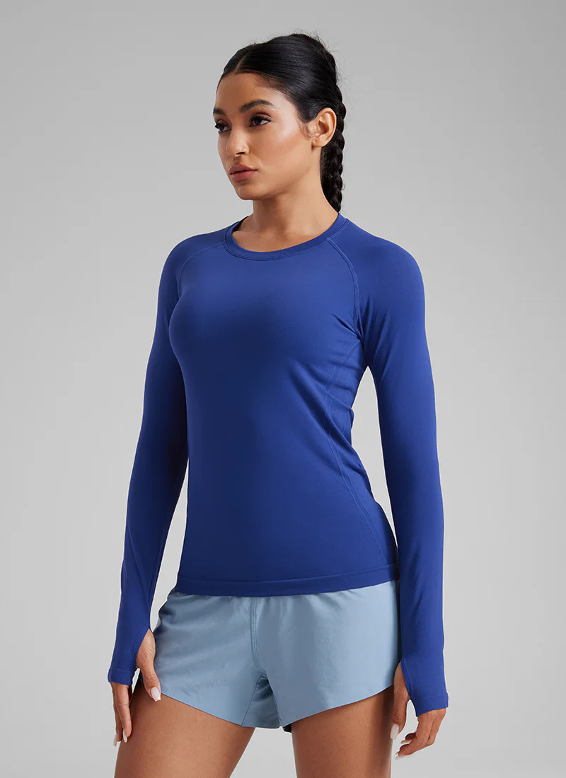 Seamless Crew Neck Long Sleeve - Image 37