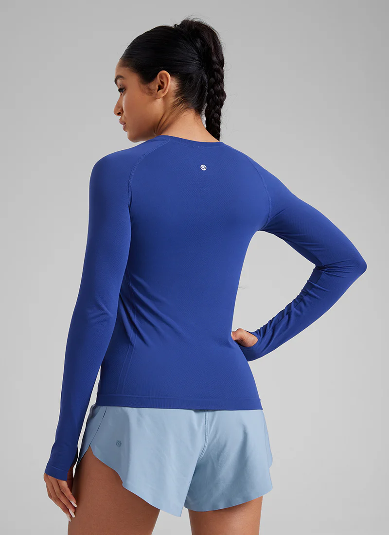 Seamless Crew Neck Long Sleeve - Image 38
