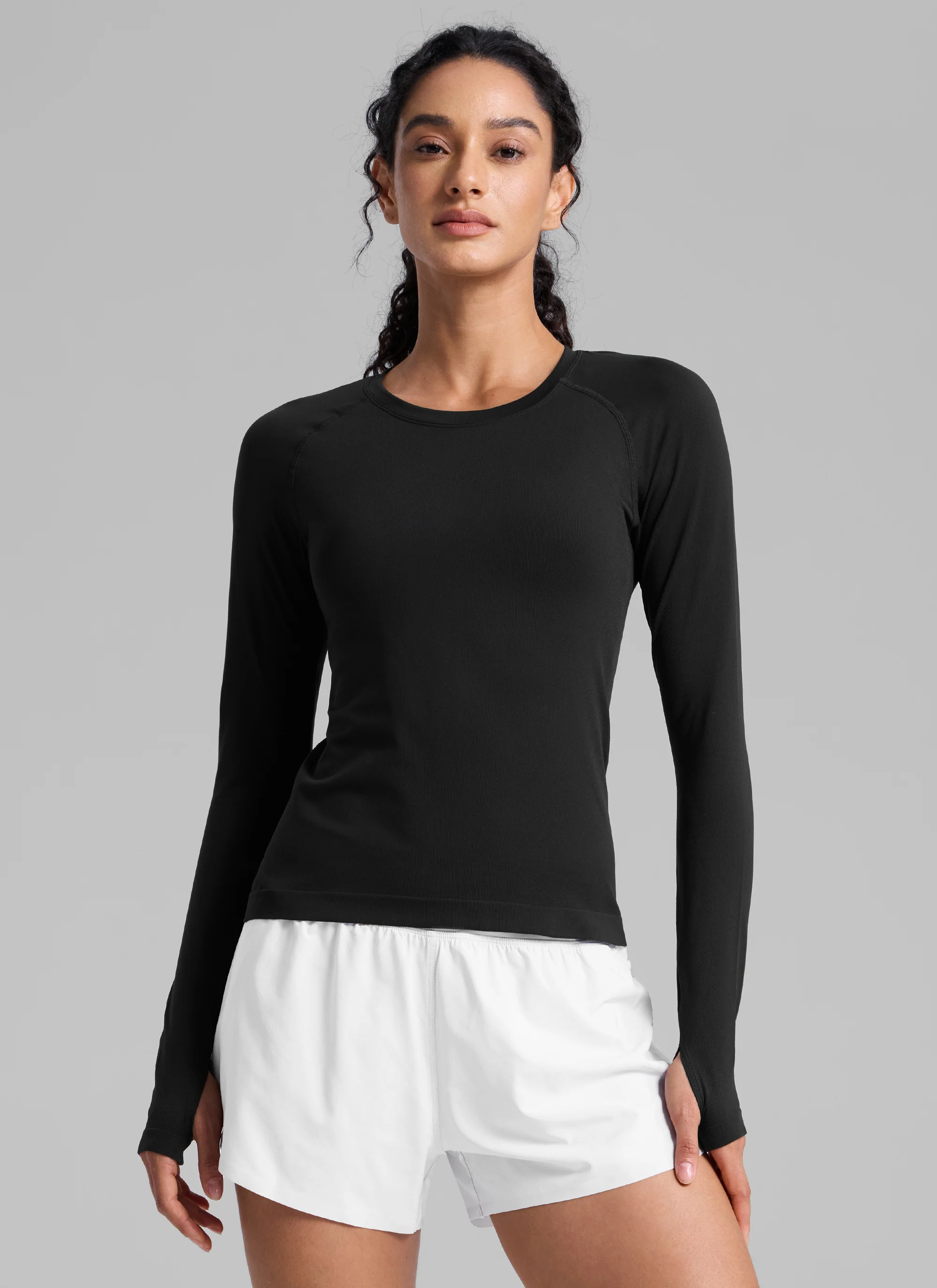 Seamless Thumbhole Long Sleeve - Image 13