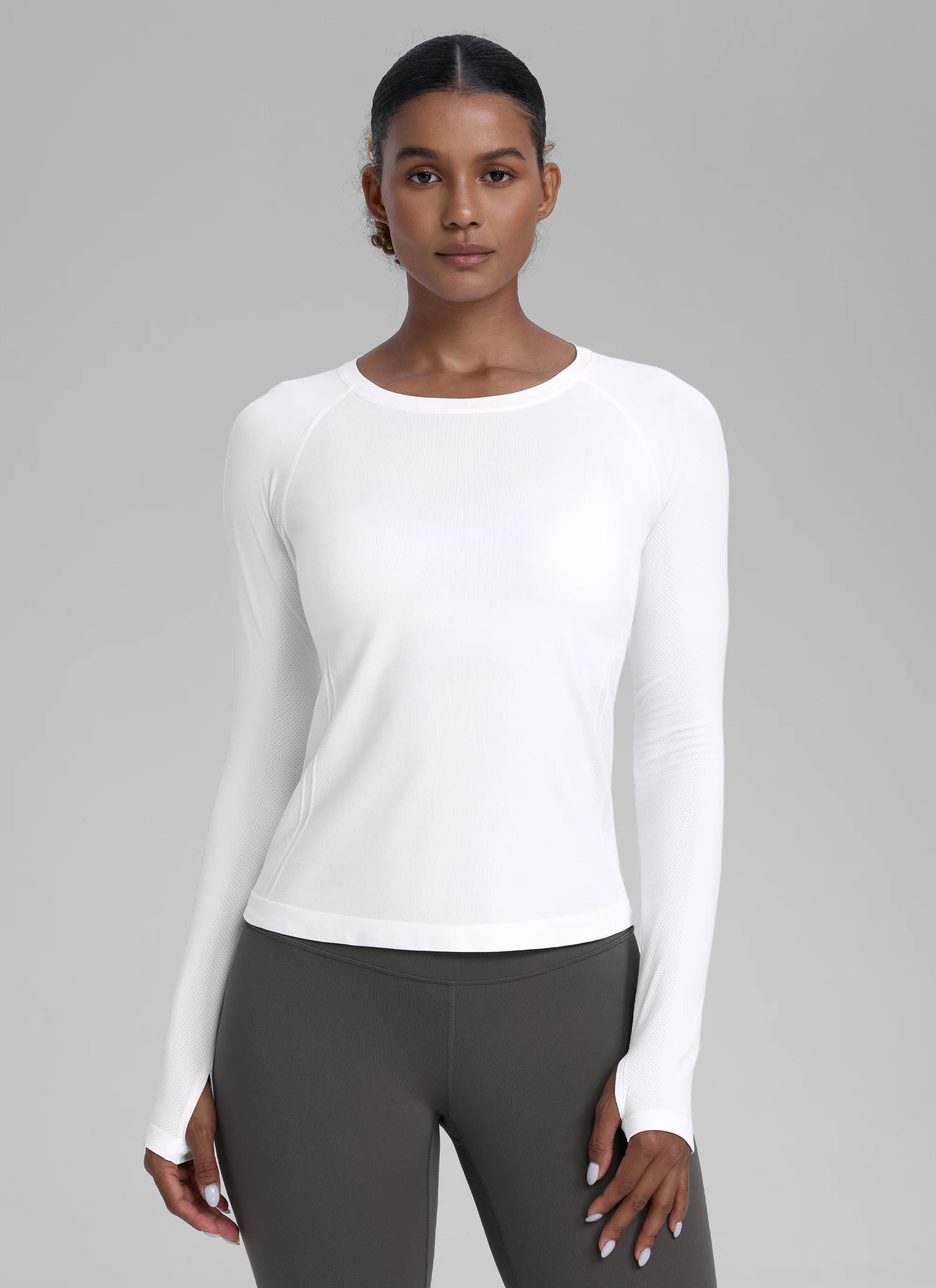Seamless Thumbhole Long Sleeve - Image 19