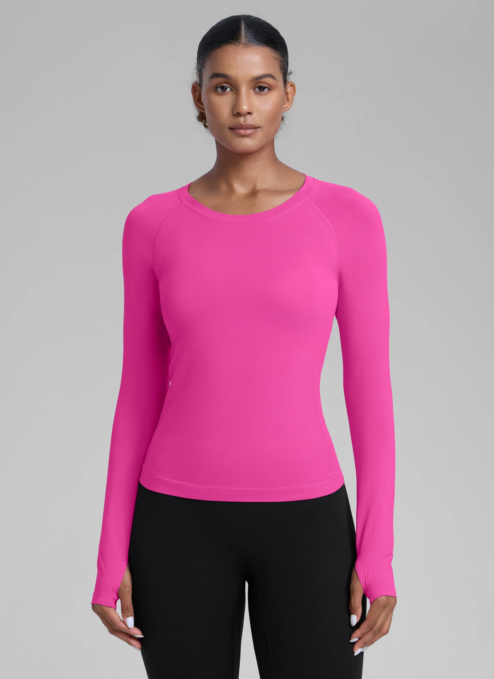 Seamless Thumbhole Long Sleeve - Image 25