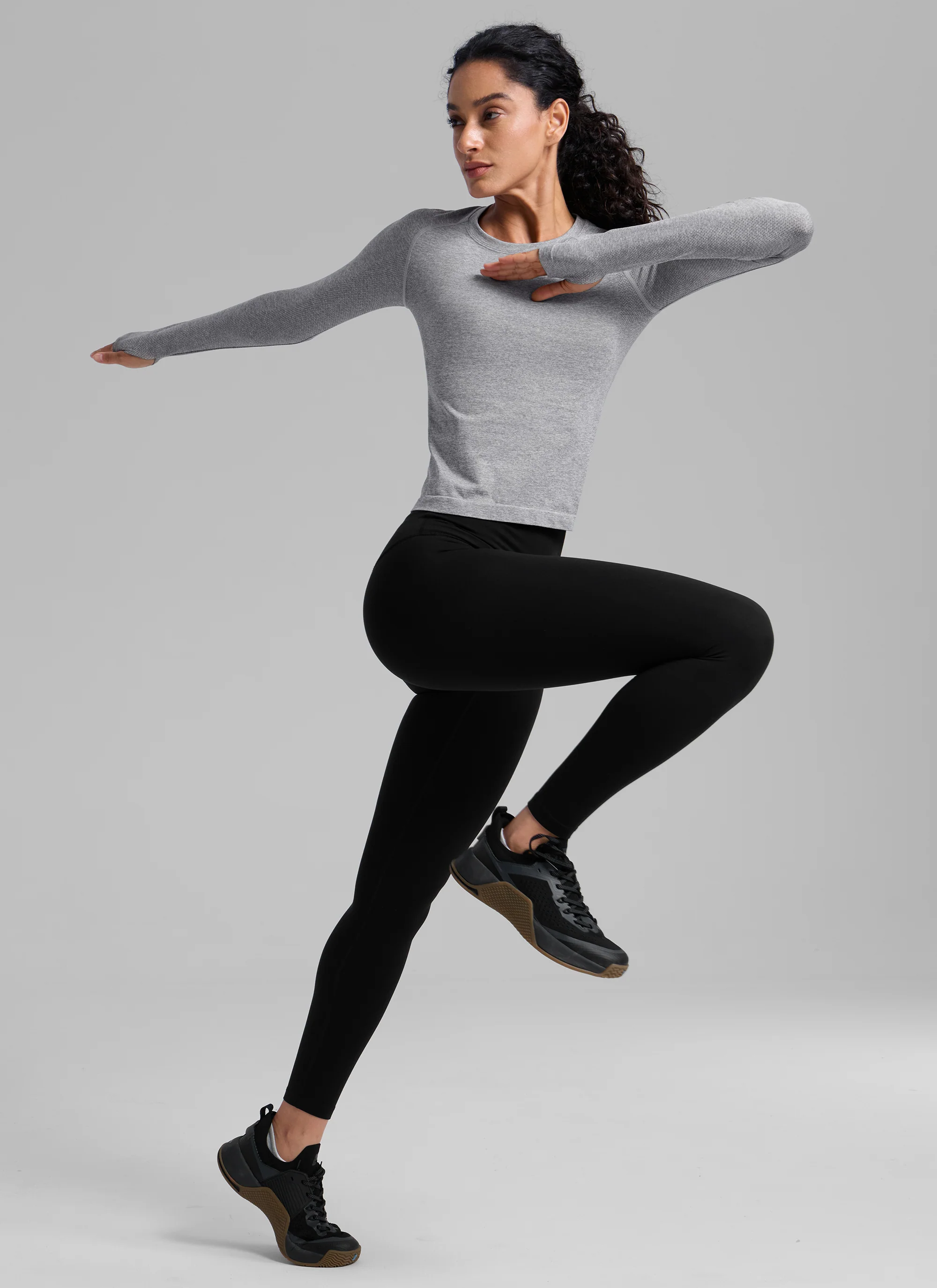 Seamless Thumbhole Long Sleeve - Image 3