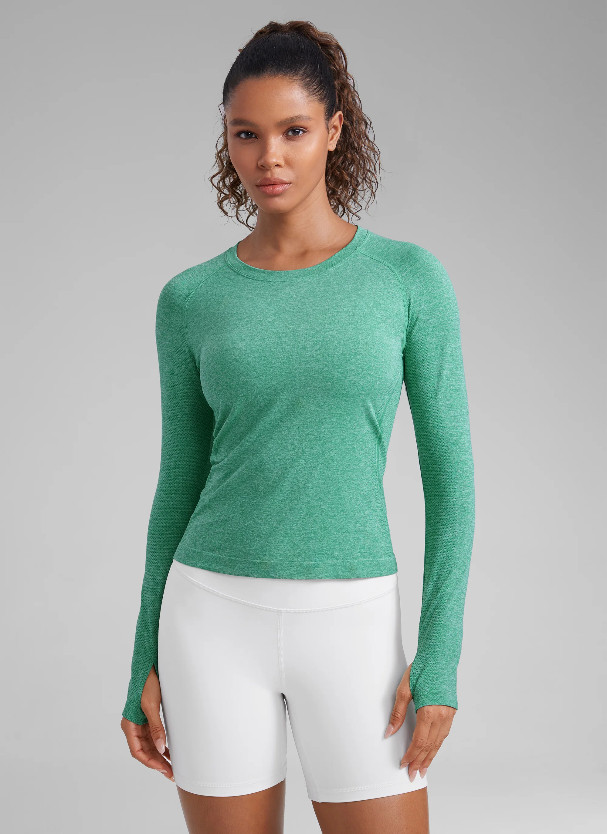 Seamless Thumbhole Long Sleeve - Image 36