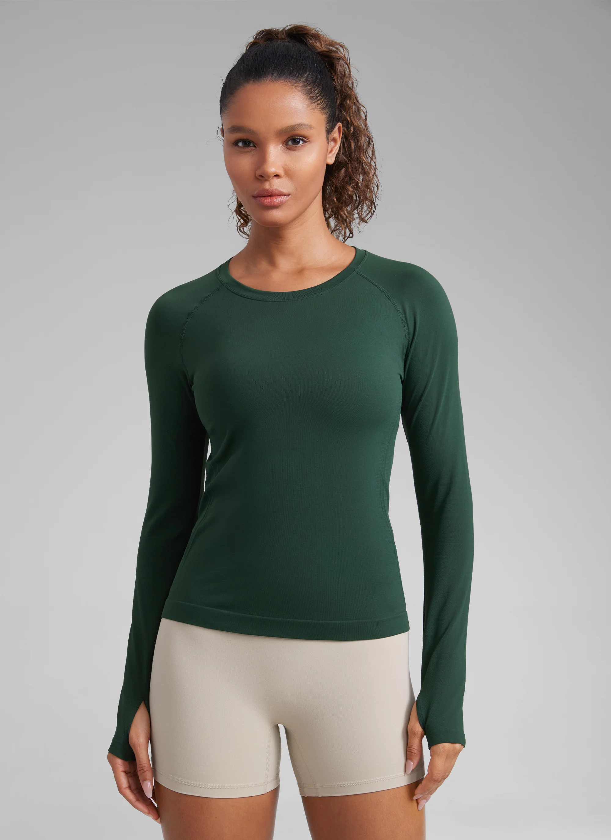 Seamless Thumbhole Long Sleeve - Image 40