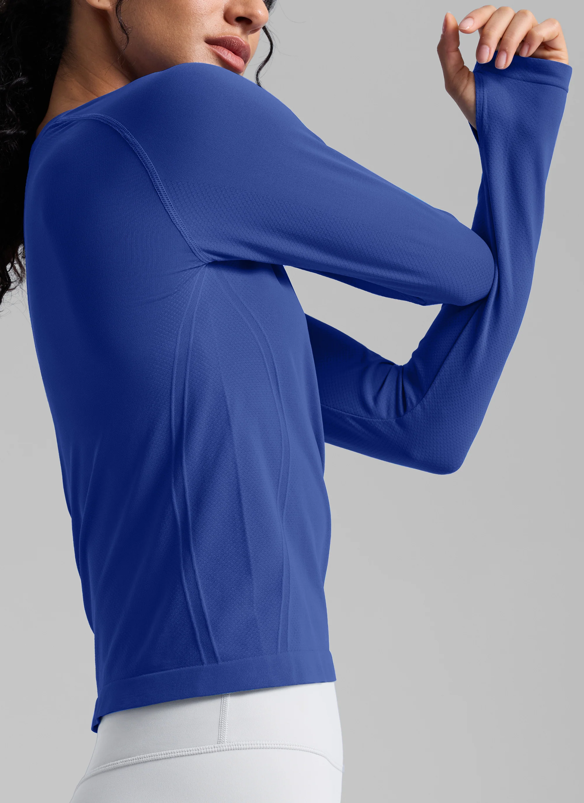 Seamless Thumbhole Long Sleeve - Image 10