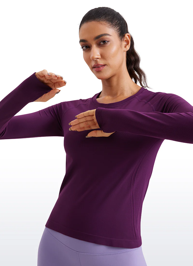 Seamless Thumbhole Long Sleeve - Image 15