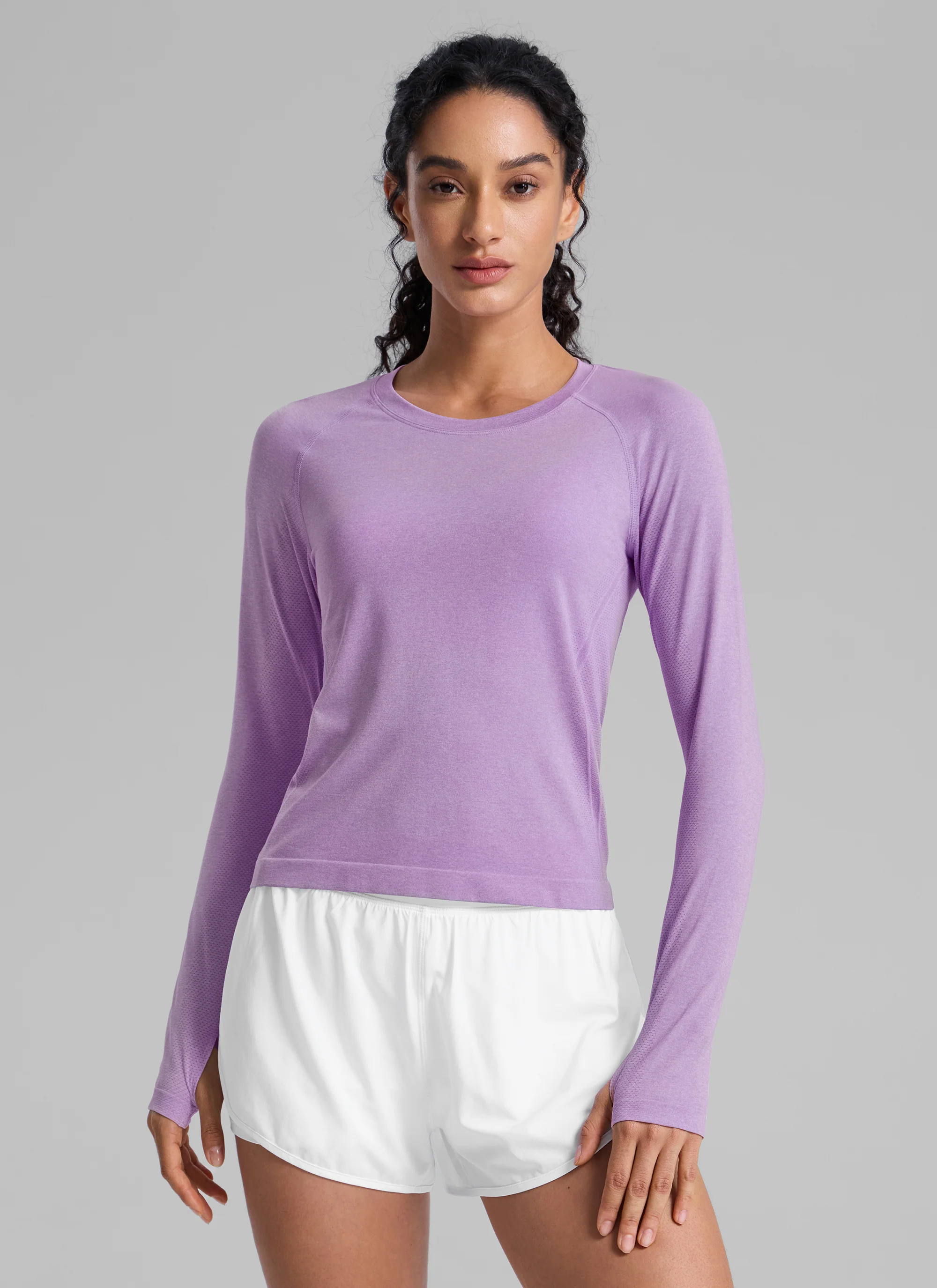 Seamless Thumbhole Long Sleeve - Image 27