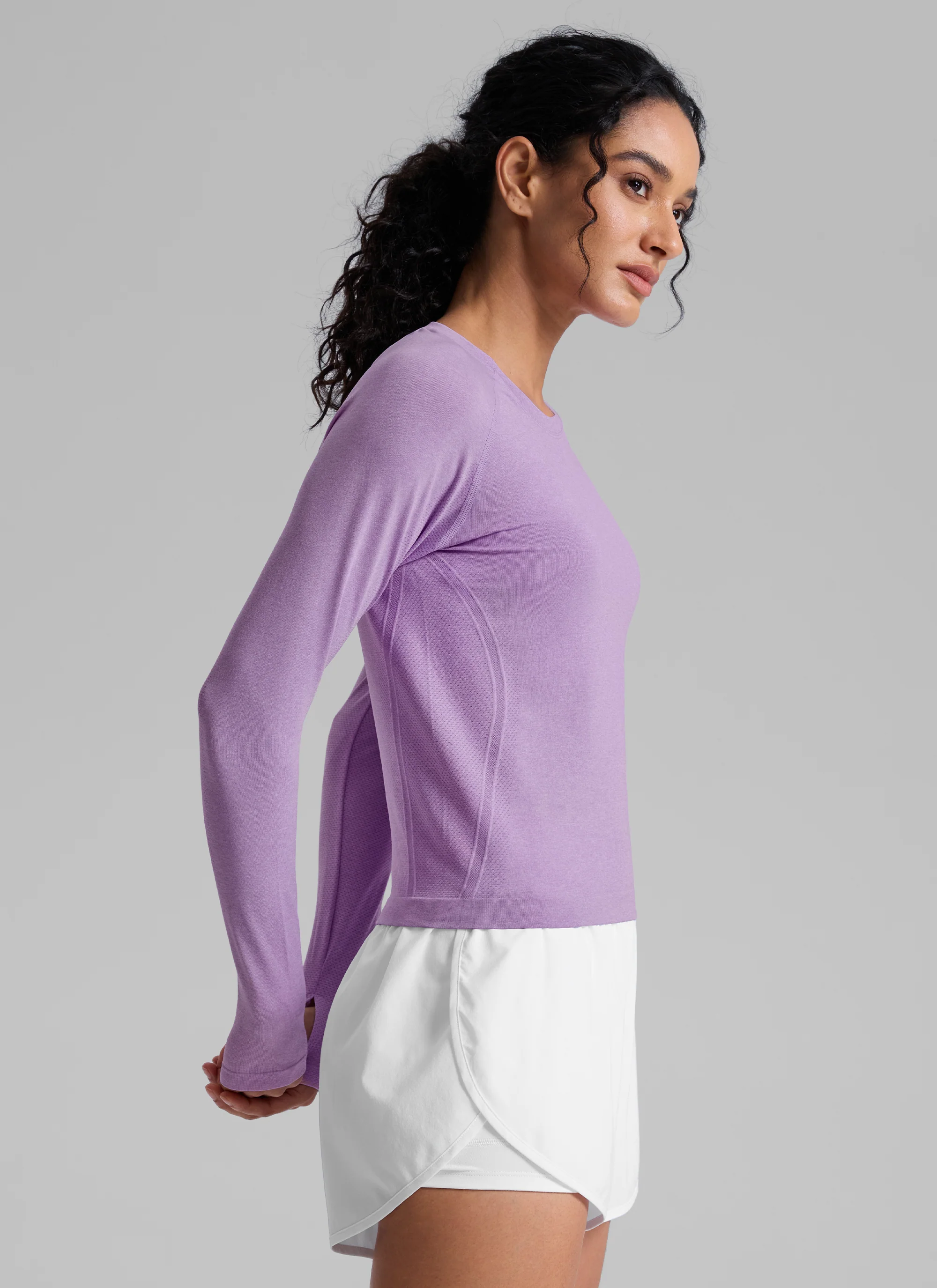 Seamless Thumbhole Long Sleeve - Image 31