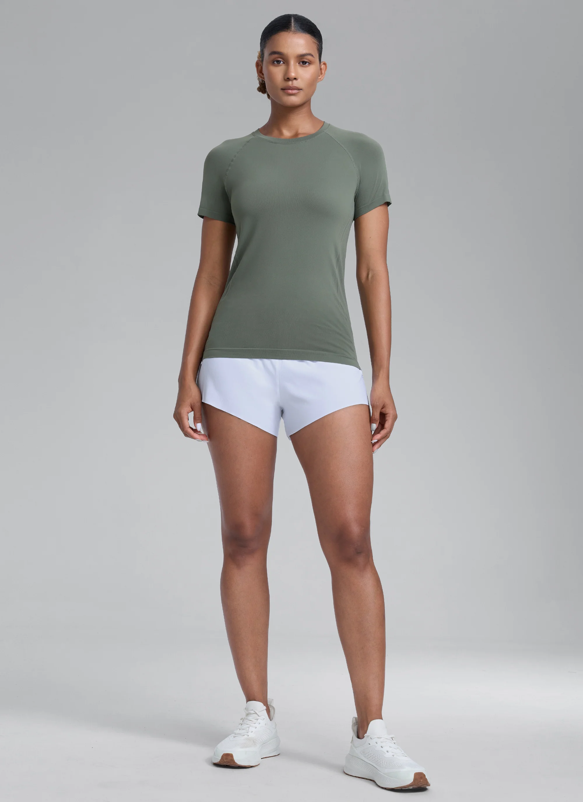 Seamless Hip Length Short Sleeve - Image 19