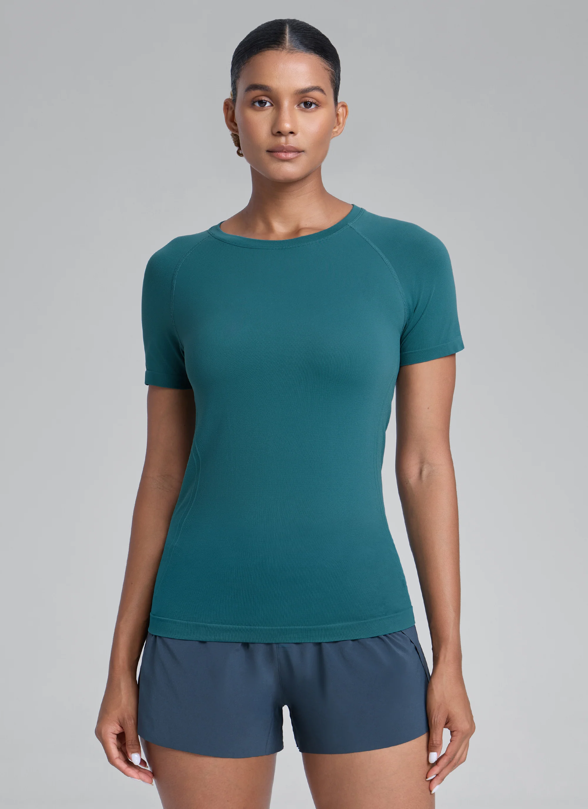 Seamless Hip Length Short Sleeve - Image 22
