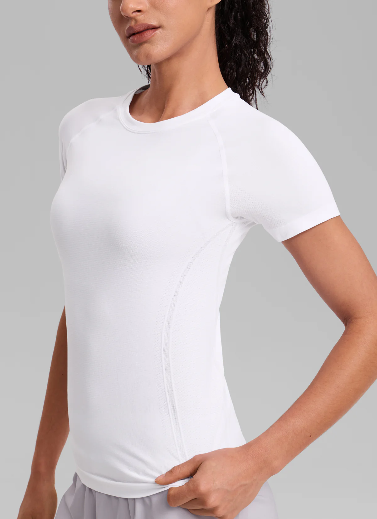 Seamless Hip Length Short Sleeve - Image 30
