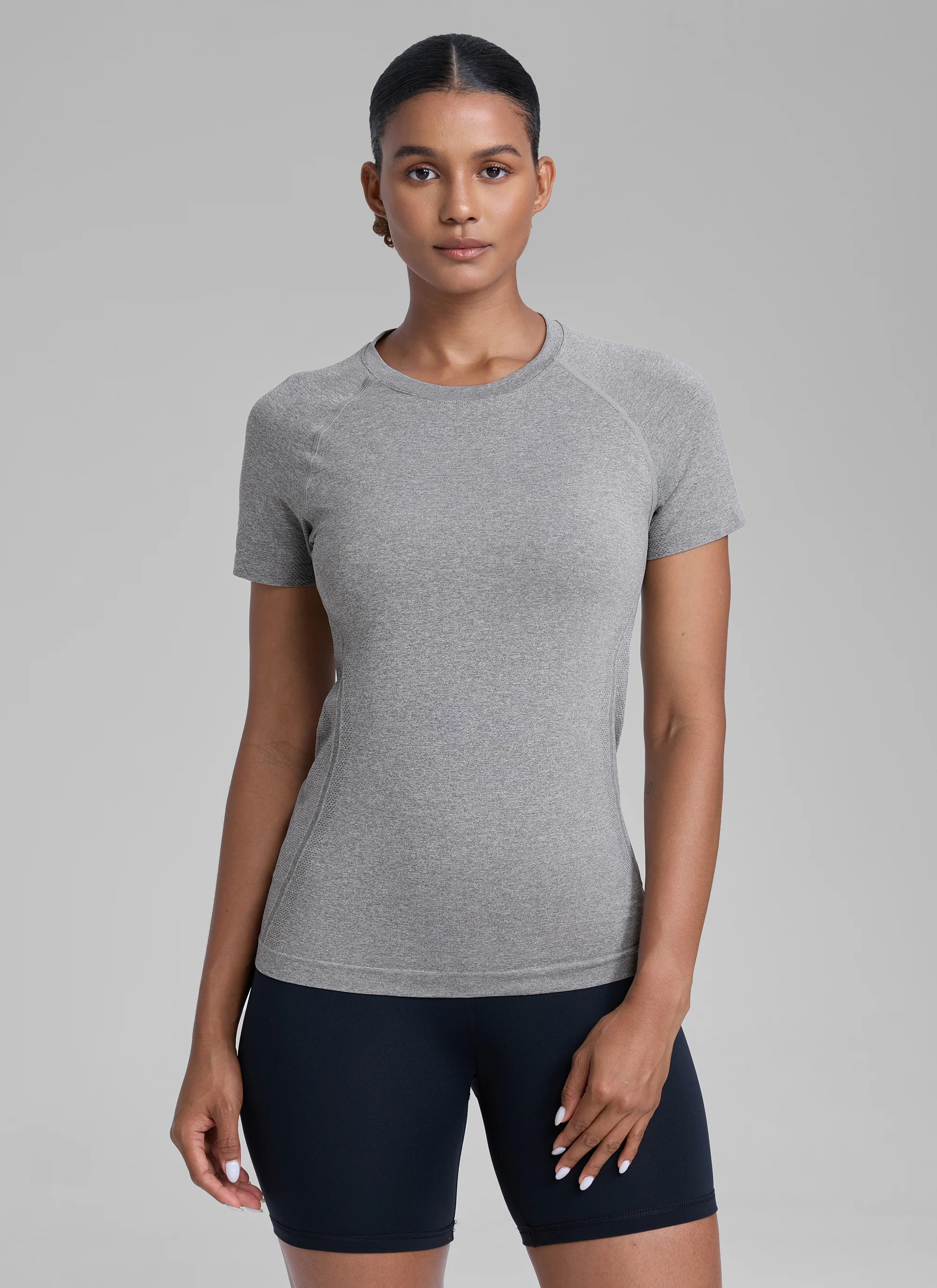 Seamless Hip Length Short Sleeve - Image 32