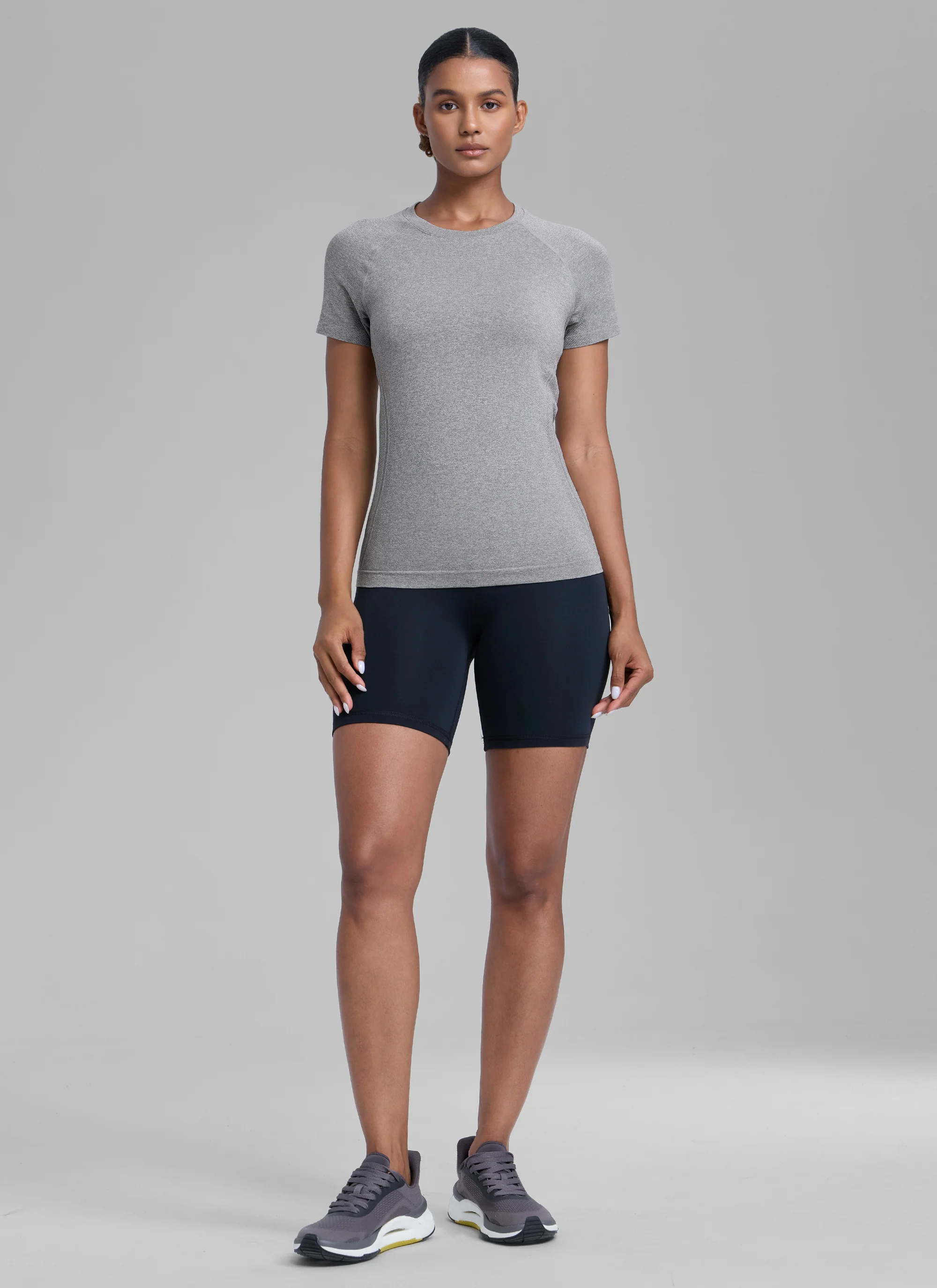 Seamless Hip Length Short Sleeve - Image 34