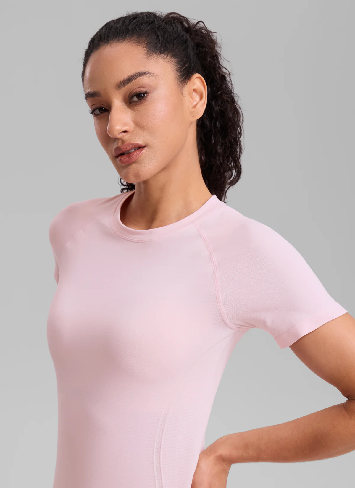 Seamless Hip Length Short Sleeve - Image 4