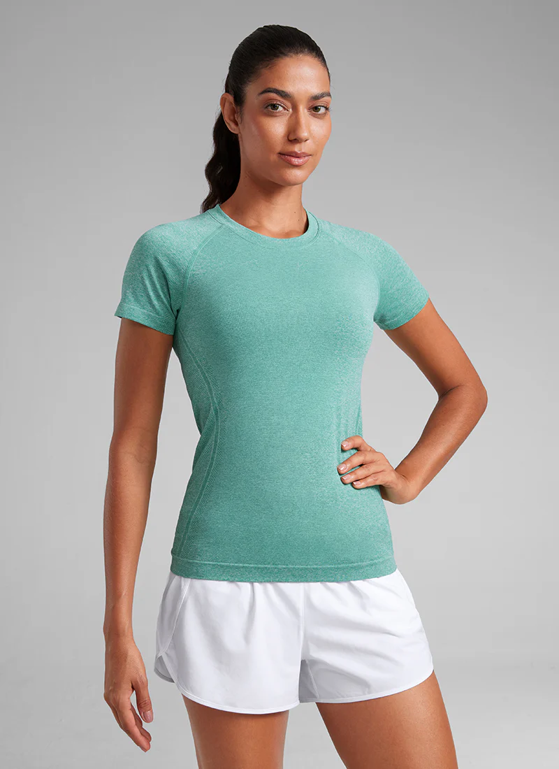 Seamless Hip Length Short Sleeve - Image 44