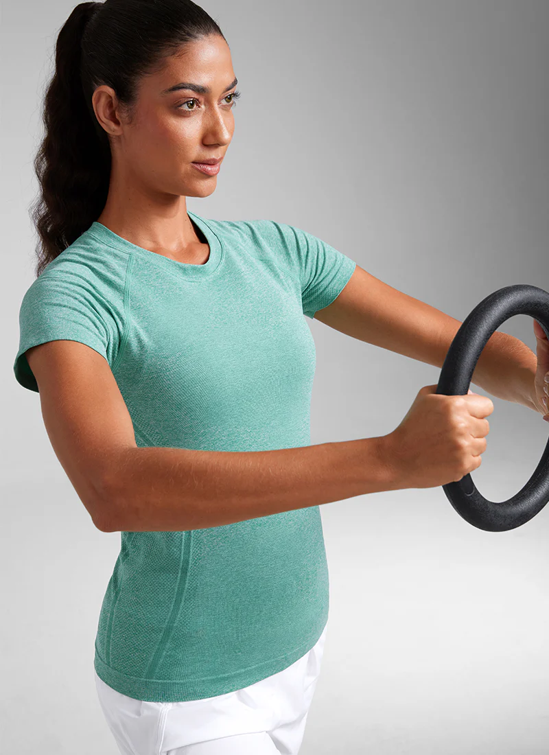 Seamless Hip Length Short Sleeve - Image 46