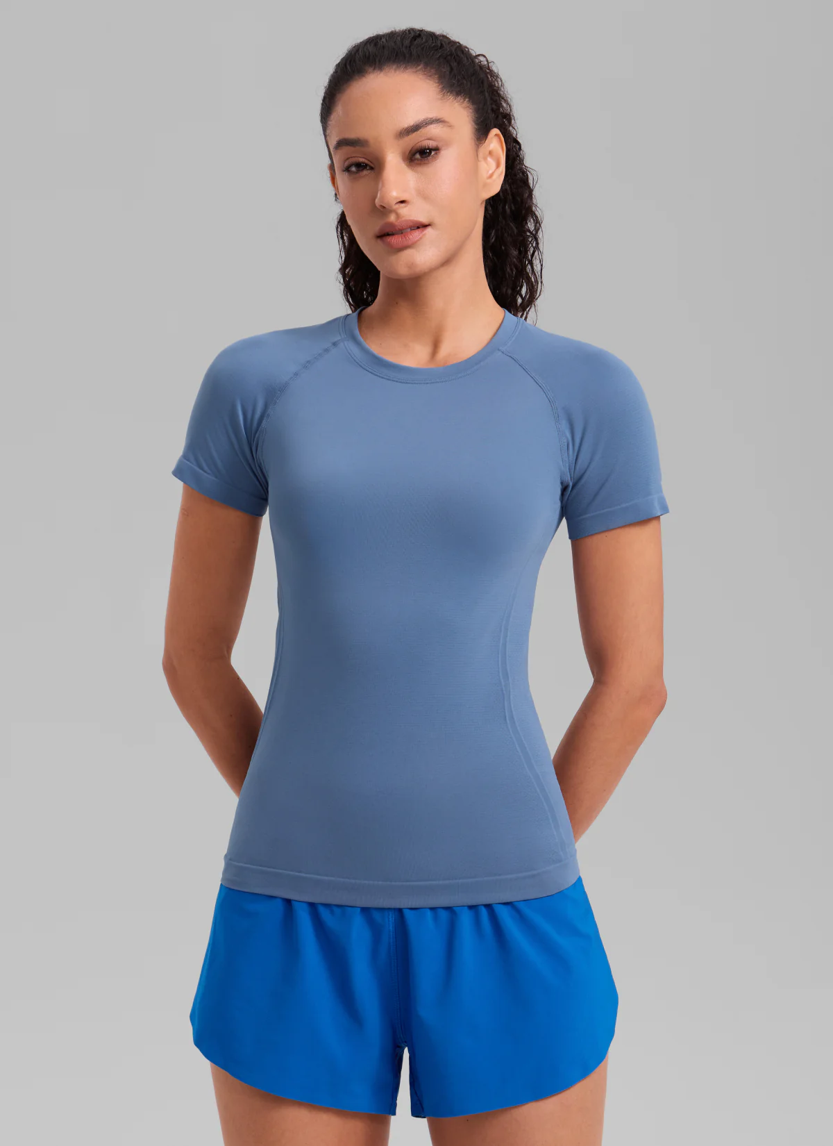 Seamless Hip Length Short Sleeve - Image 16