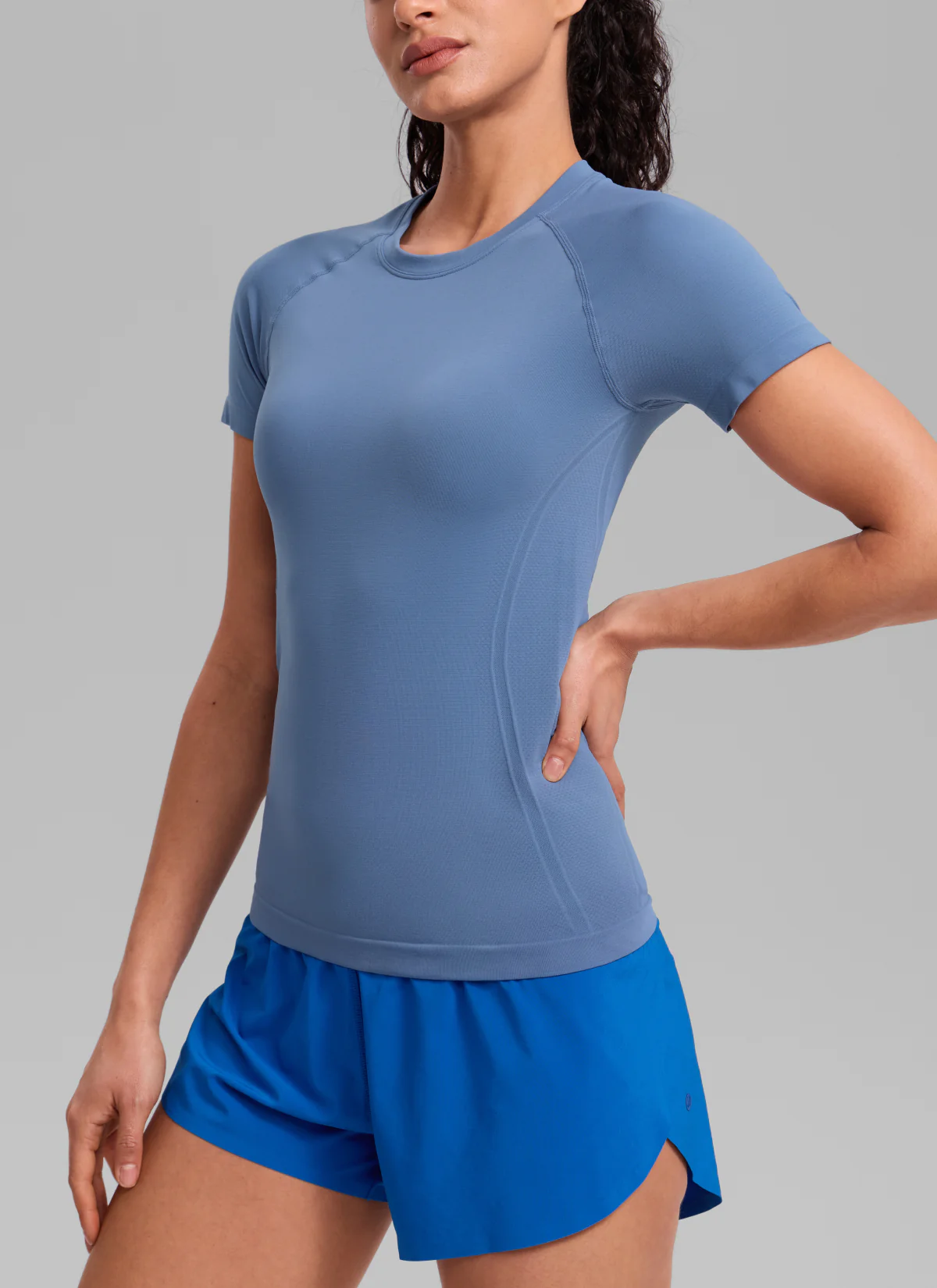 Seamless Hip Length Short Sleeve - Image 19