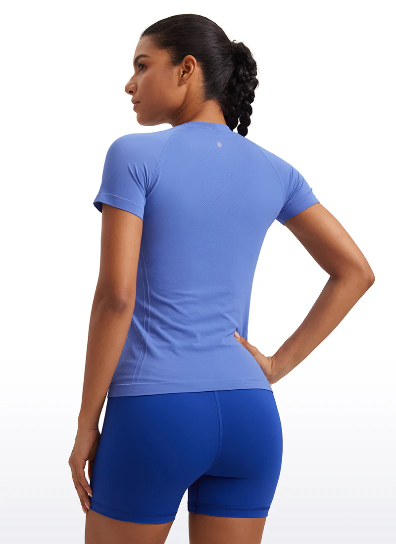 Seamless Hip Length Short Sleeve - Image 7