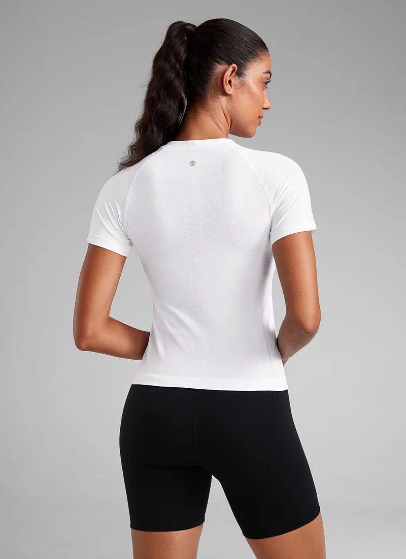 Seamless Waist Length Crewneck Short Sleeve - Image 13