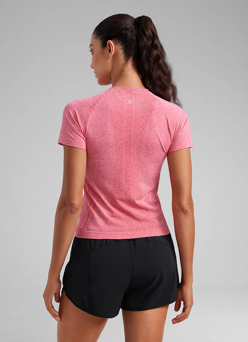 Seamless Waist Length Crewneck Short Sleeve - Image 30