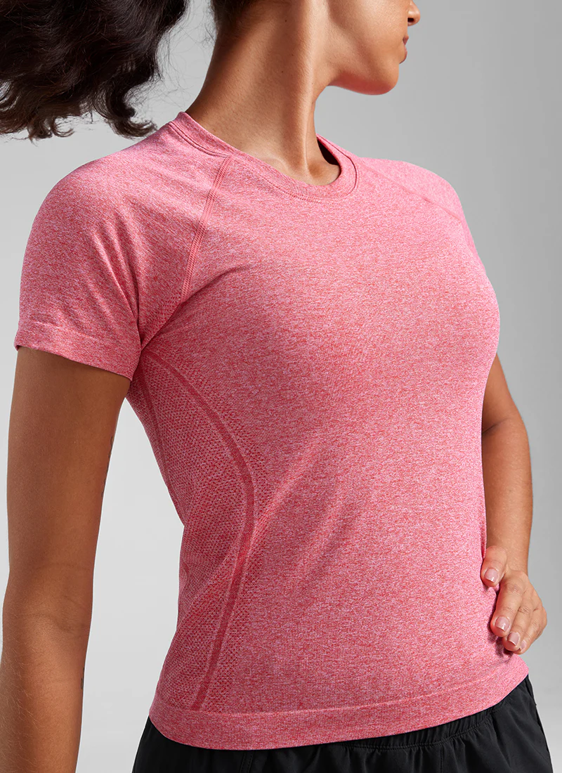 Seamless Waist Length Crewneck Short Sleeve - Image 31