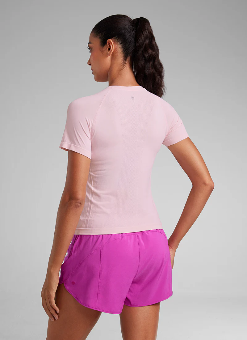 Seamless Waist Length Crewneck Short Sleeve - Image 6