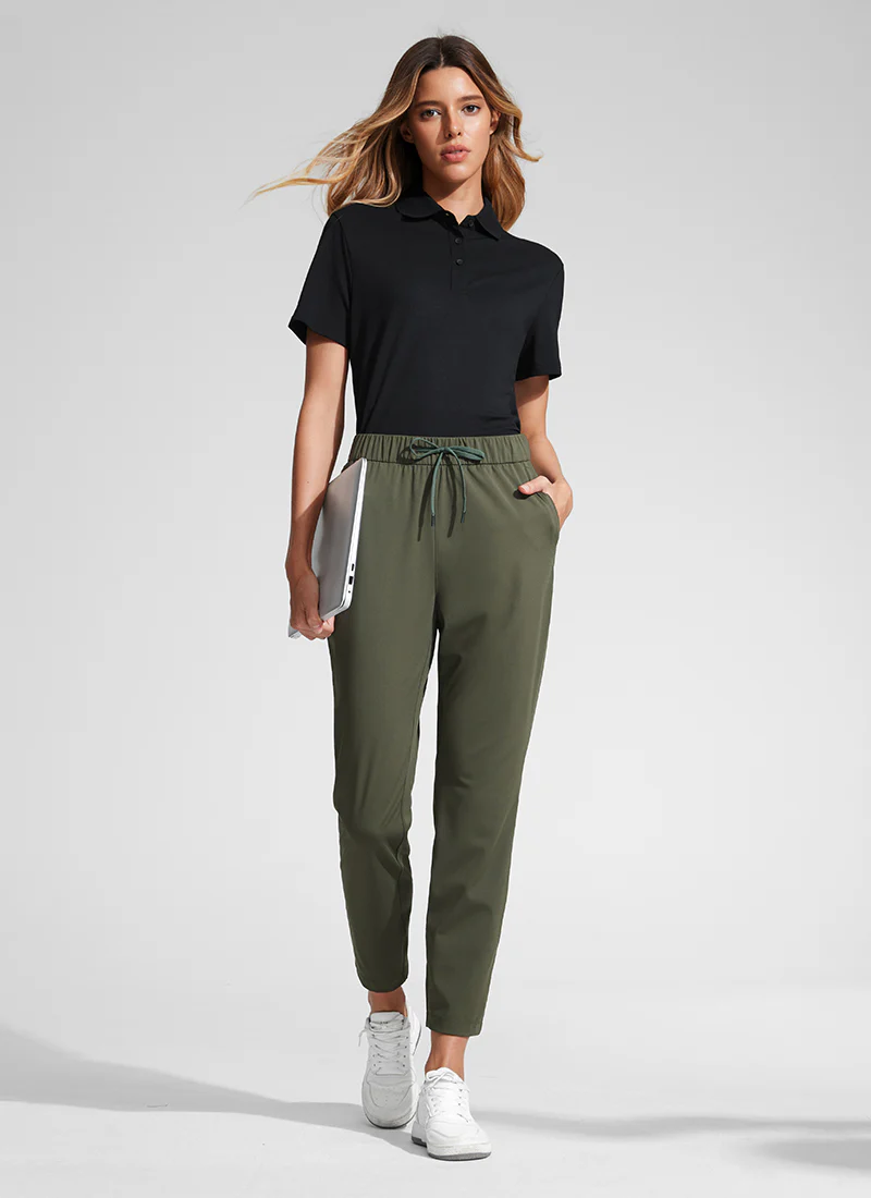 Stretch Drawstring 7/8 Pocket Pant 27'' - Image 3
