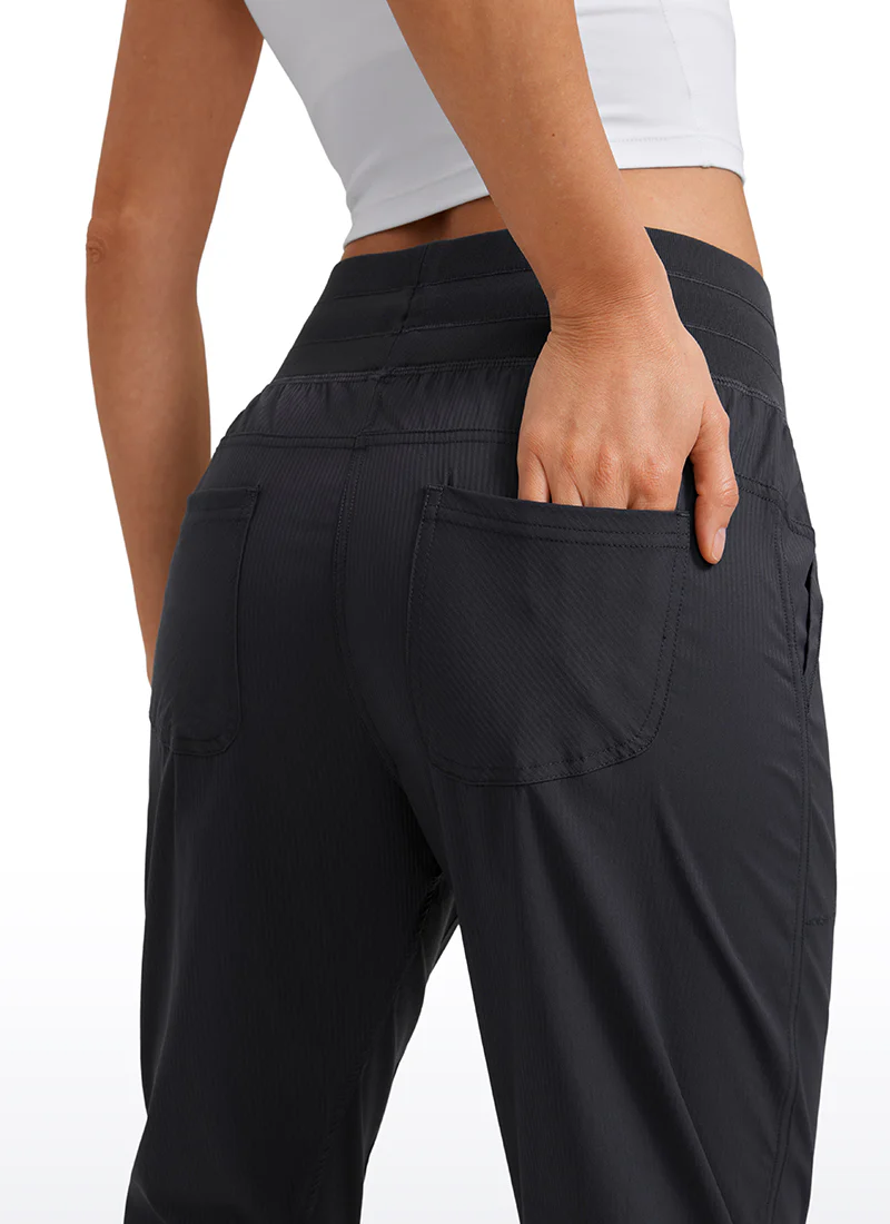 Striped Cinched Leg Pocket Pant 27'' - Image 10