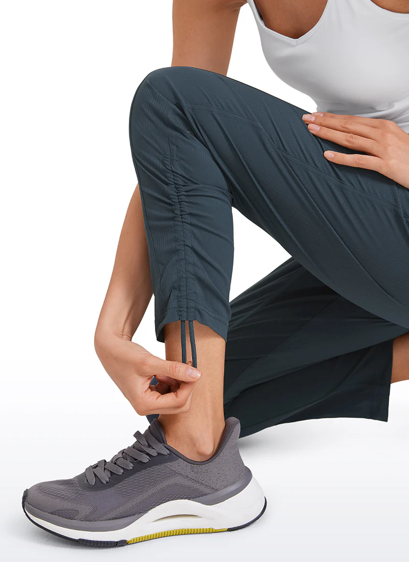 Striped Cinched Leg Pocket Pant 27'' - Image 29