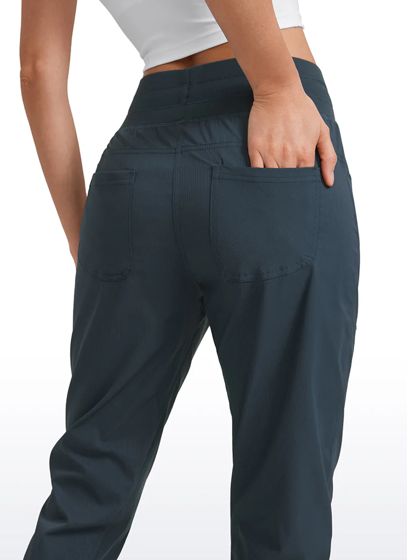 Striped Cinched Leg Pocket Pant 27'' - Image 30
