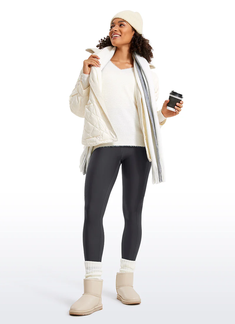 Thermal Fleece Lined Pocket Legging 28'' - Image 6