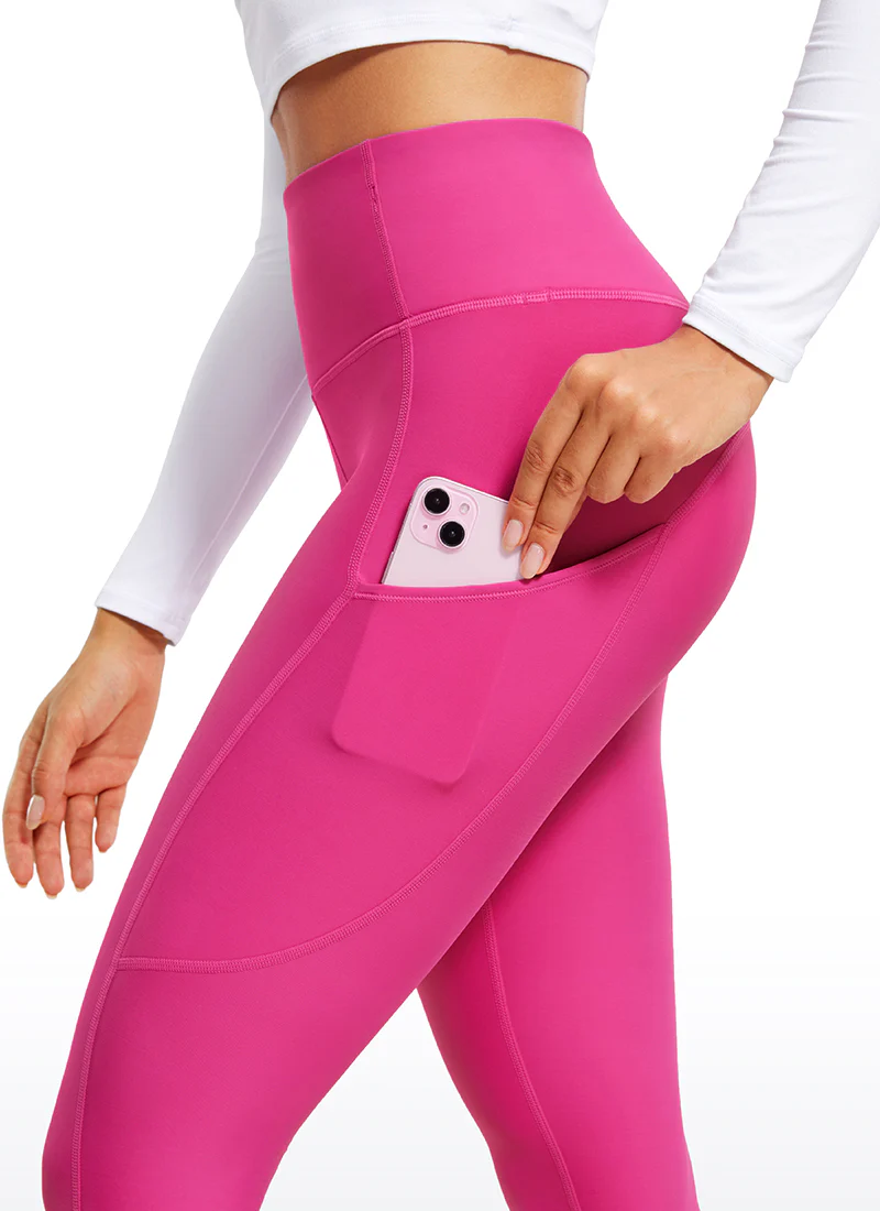 Thermal Fleece Lined Pocket Legging 28'' - Image 4
