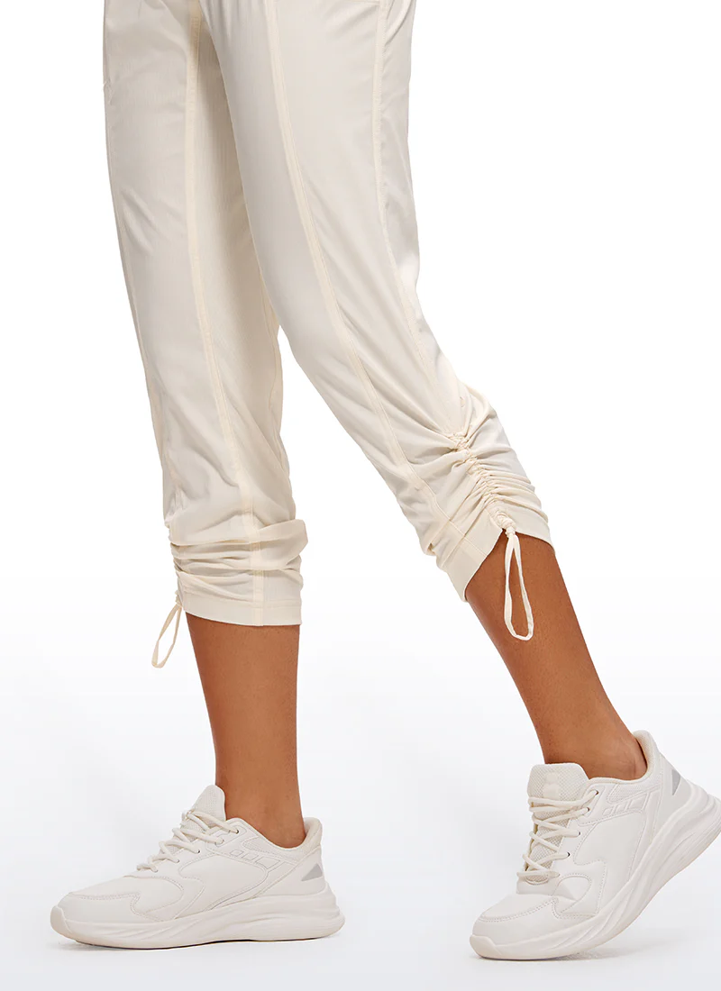 Striped Pants with Pockets 25''- Cinched Leg - Image 14