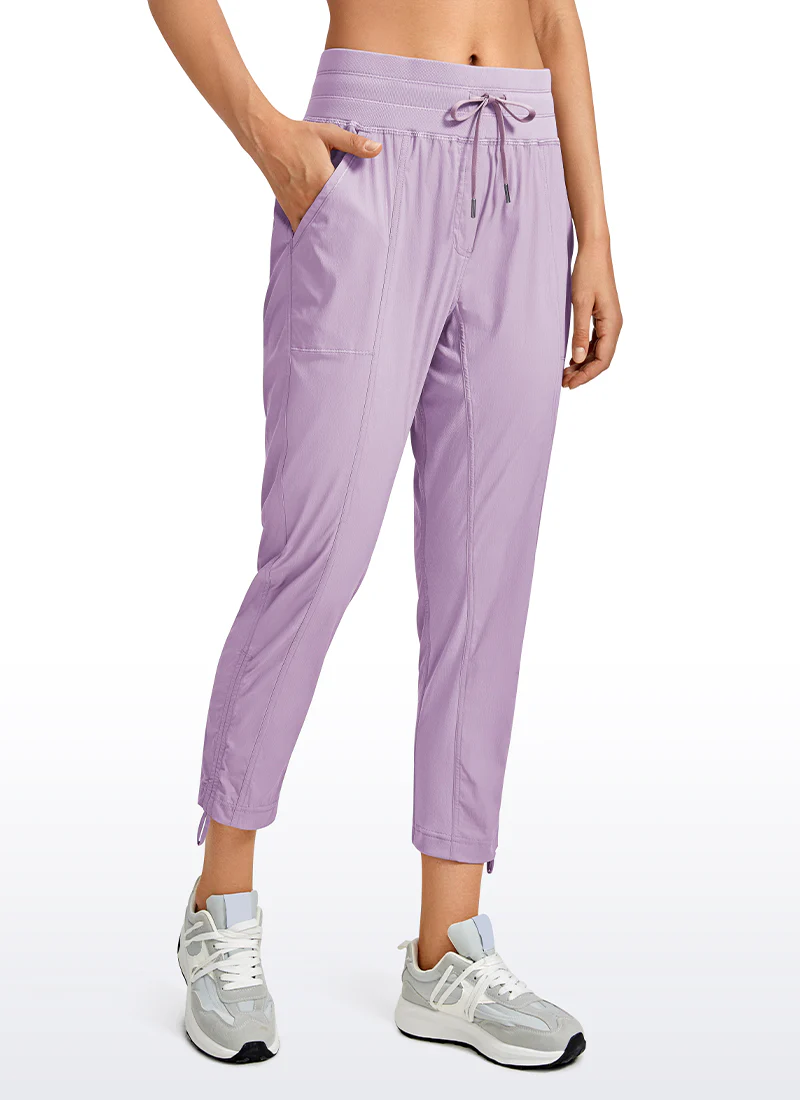 Striped Pants with Pockets 25''- Cinched Leg - Image 15