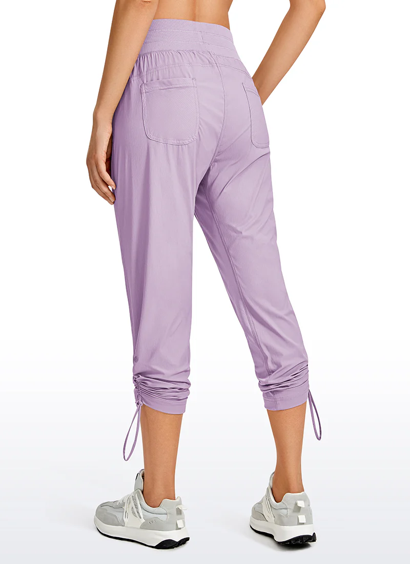 Striped Pants with Pockets 25''- Cinched Leg - Image 16