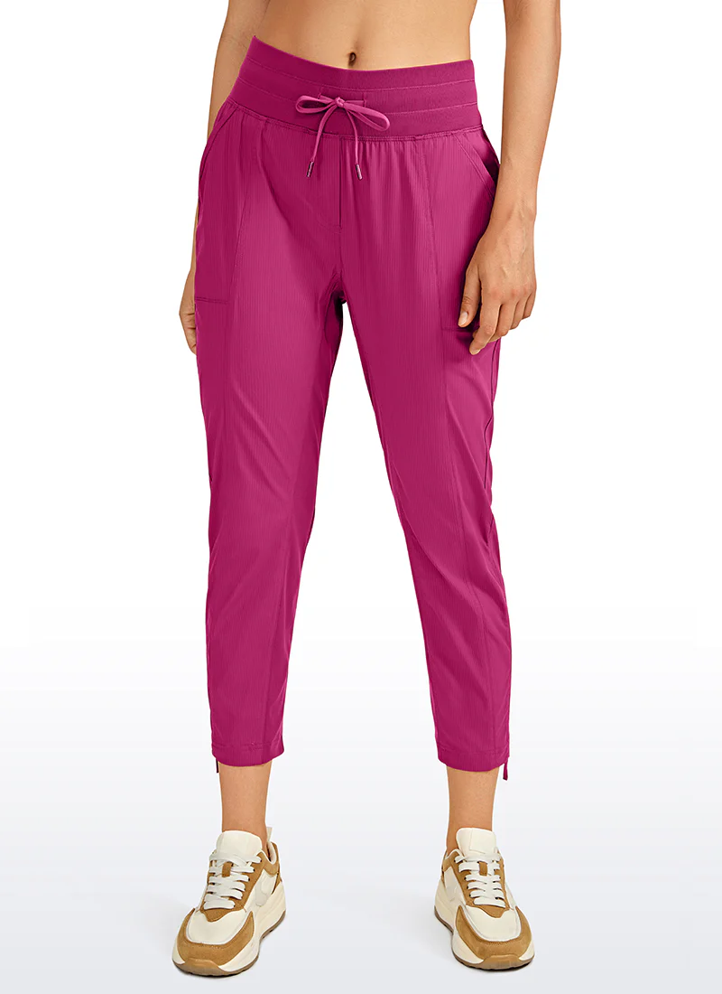 Striped Pants with Pockets 25''- Cinched Leg - Image 21