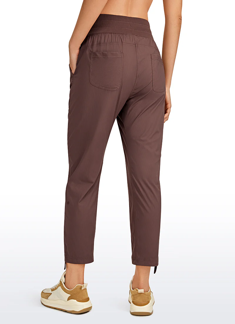 Striped Pants with Pockets 25''- Cinched Leg - Image 23