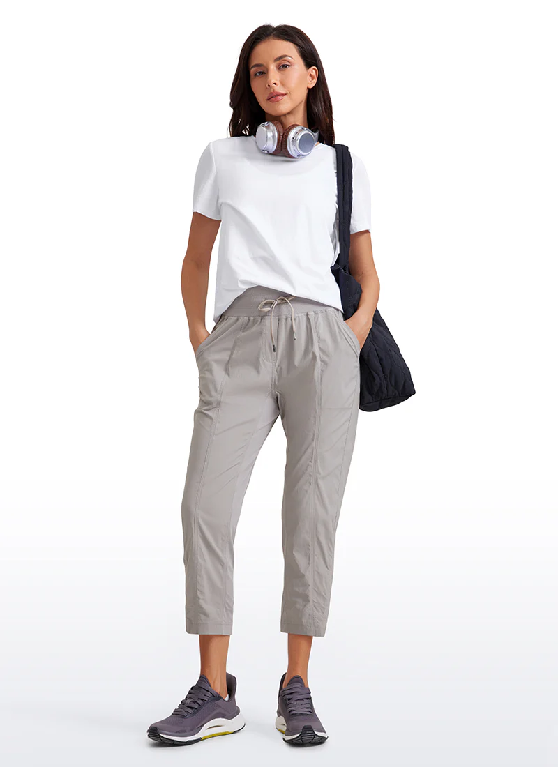 Striped Pants with Pockets 25''- Cinched Leg - Image 3
