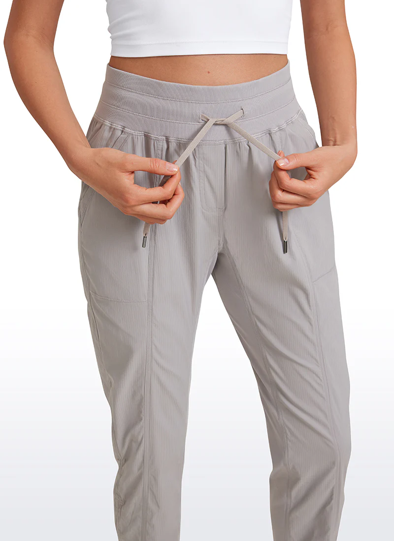 Striped Pants with Pockets 25''- Cinched Leg - Image 4