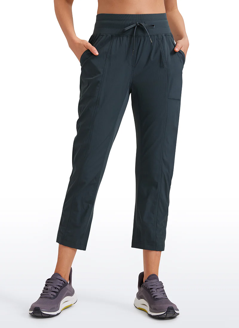 Striped Pants with Pockets 25''- Cinched Leg - Image 6